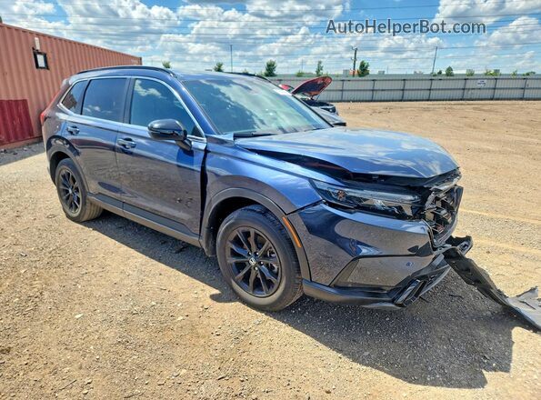 7FARS6H8XRE061745 2024 HONDA CR-V Blue Передня права чверть