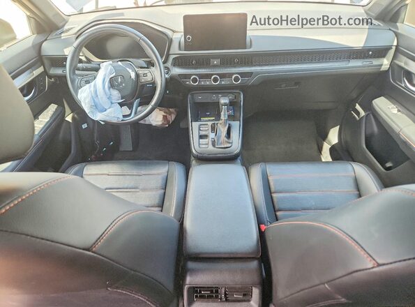 7FARS6H8XRE061745 2024 HONDA CR-V Blue Вид панелі приладів