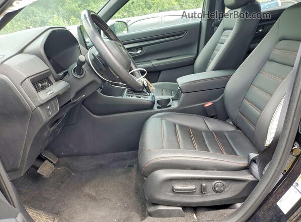 7FARS6H8XRE074737 2024 HONDA CR-V Black Вид салону спереду