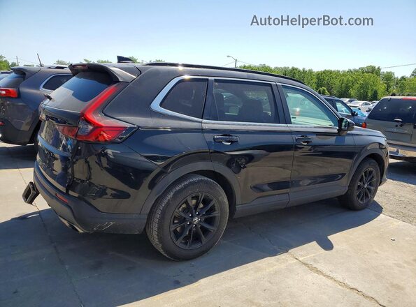 7FARS6H8XRE074737 2024 HONDA CR-V Black Задня права чверть