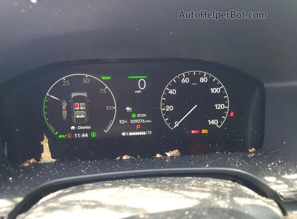 7FARS6H8XRE077105 2024 HONDA CR-V Gray Instrument cluster view
