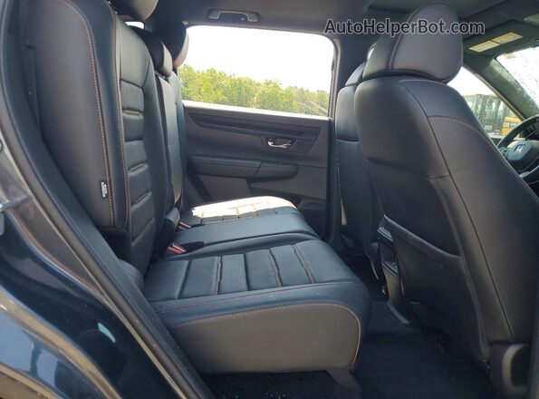 7FARS6H8XRE077105 2024 HONDA CR-V Gray Rear interior view