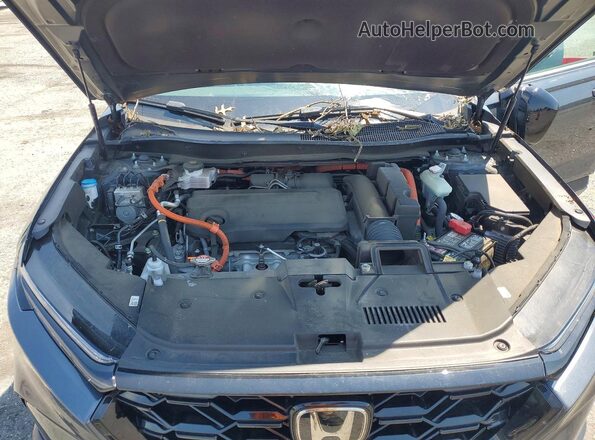 7FARS6H8XRE077105 2024 HONDA CR-V Gray Engine compartment view
