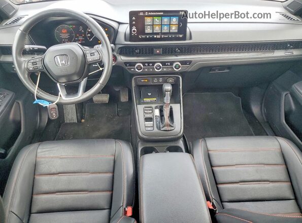 7FARS6H8XSE007805 2025 HONDA CR-V Gray Առջևի վահանակի տեսք