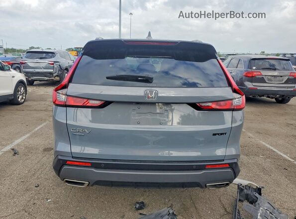 7FARS6H8XSE007805 2025 HONDA CR-V Gray Հետևի տեսք