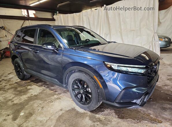 7FARS6H8XSE084688 2025 HONDA CR-V Синий Передняя правая четверть