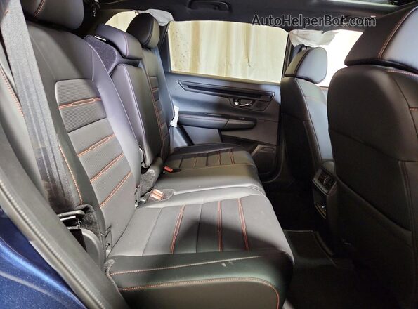 7FARS6H8XSE084688 2025 HONDA CR-V Синий Вид задних сидений