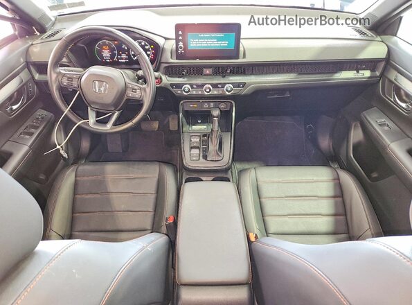 7FARS6H8XSE084688 2025 HONDA CR-V Синий Вид панели приборов