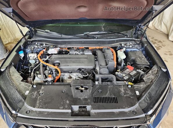 7FARS6H8XSE084688 2025 HONDA CR-V Синий Вид задней части салона