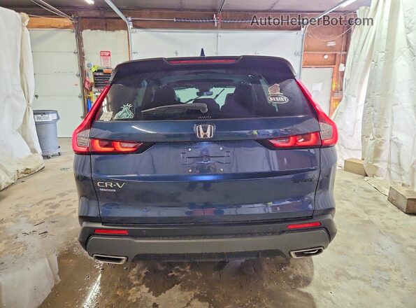 7FARS6H8XSE084688 2025 HONDA CR-V Синий Вид сзади