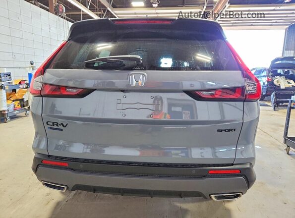 7FARS6H8XTE084014 2026 HONDA CR-V Blue Вид ззаду