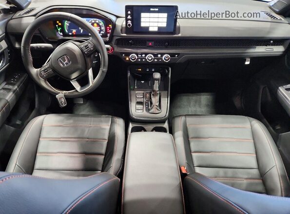 7FARS6H8XTE084014 2026 HONDA CR-V Blue Вид панелі приладів