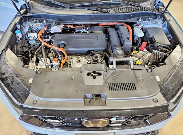 7FARS6H8XTE084014 2026 HONDA CR-V Blue Вид підкапотного простору