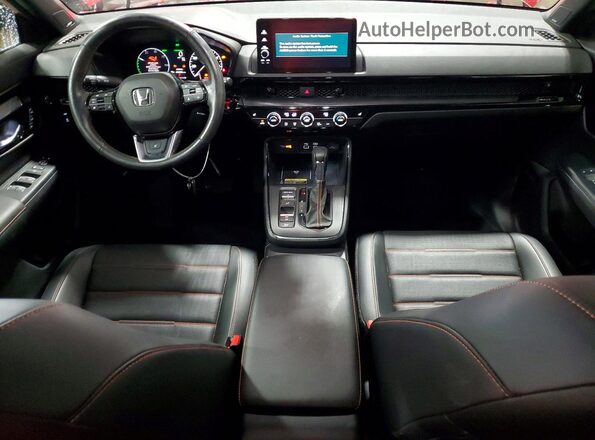 7FARS6H90PE024306 2023 HONDA CR-V Red Առջևի վահանակի տեսք