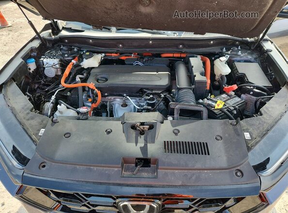 7FARS6H90RE014474 2024 HONDA CR-V Gray Widok komory silnika