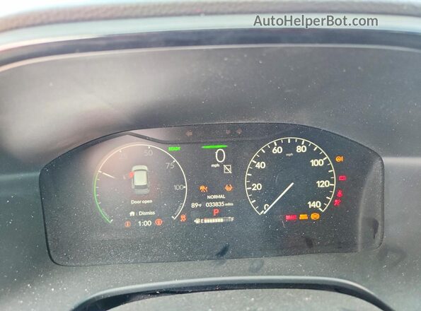 7FARS6H90RE014474 2024 HONDA CR-V Gray Widok zestawu wskaźników