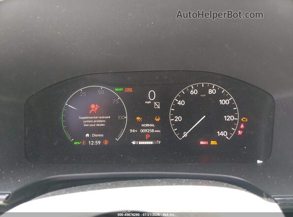 7FARS6H90SE053653 2025 HONDA CR-V Gray Vista de los asientos traseros