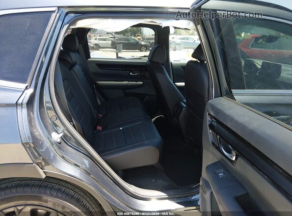 7FARS6H90SE053653 2025 HONDA CR-V Gray Vista de la etiqueta del VIN