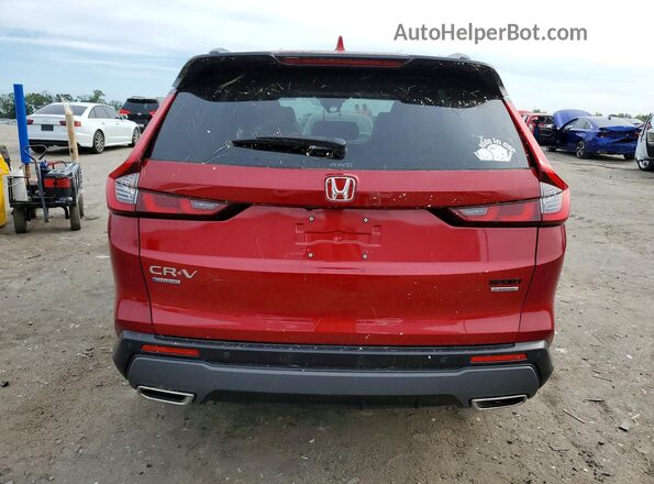 7FARS6H90SE070064 2025 HONDA CR-V Red Հետևի տեսք