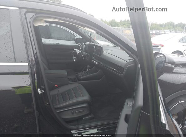 7FARS6H90SE094901 2025 HONDA CR-V Black Front interior view