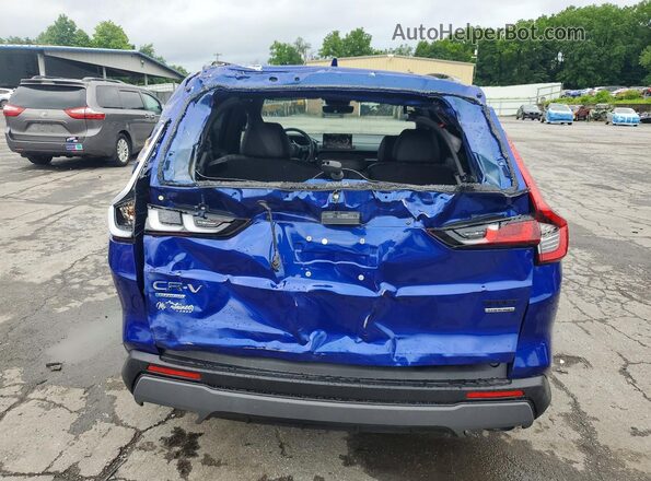 7FARS6H91PE004243 2023 HONDA CR-V Blue Rear view