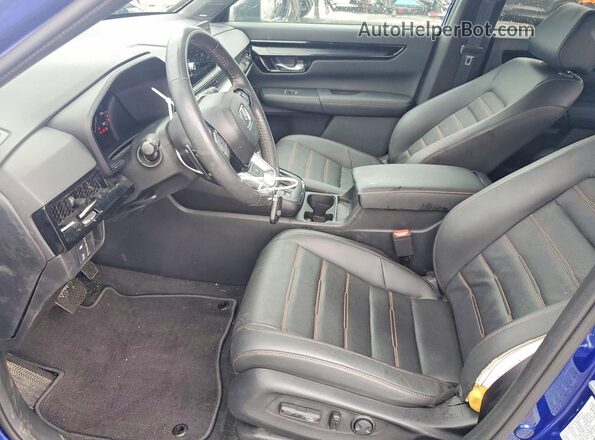 7FARS6H91PE004243 2023 HONDA CR-V Blue Front interior view