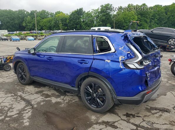 7FARS6H91PE004243 2023 HONDA CR-V Blue Rear left