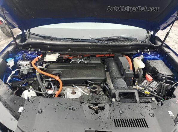 7FARS6H91PE004243 2023 HONDA CR-V Blue Engine compartment view
