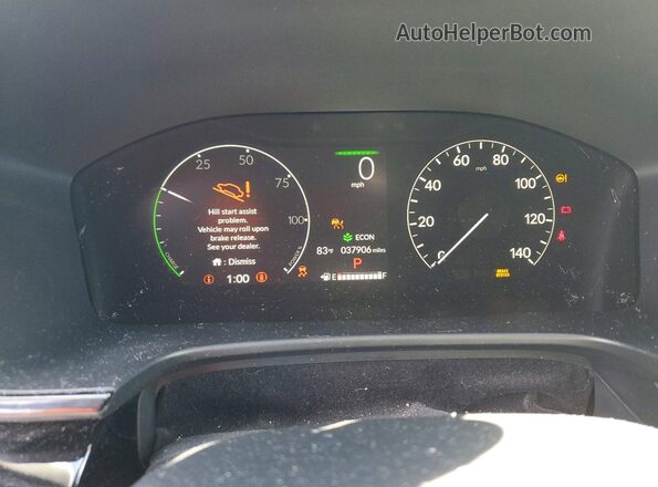 7FARS6H91PE035959 2023 HONDA CR-V Белый Вид щитка приборов