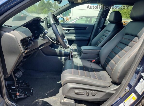 7FARS6H91RE073291 2024 HONDA CR-V Синий Вид салона спереди