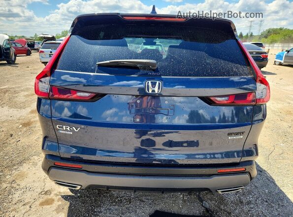7FARS6H91RE073291 2024 HONDA CR-V Синий Вид сзади