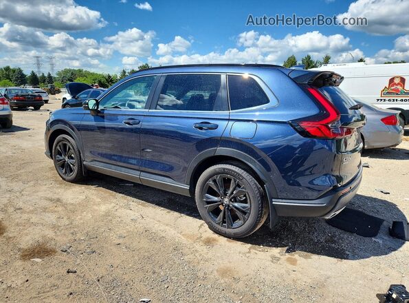 7FARS6H91RE073291 2024 HONDA CR-V Синий Задняя левая четверть