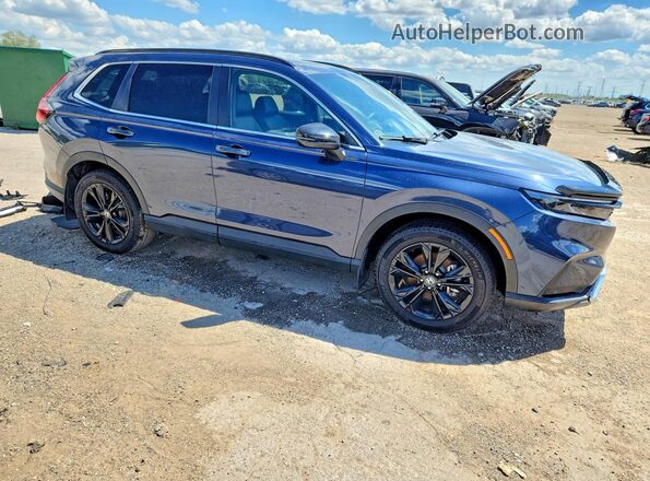 7FARS6H91RE073291 2024 HONDA CR-V Синий Передняя правая четверть