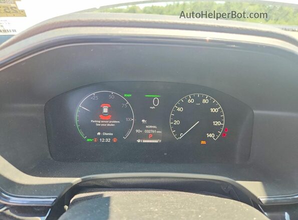 7FARS6H91SE015087 2025 HONDA CR-V White Instrument cluster view