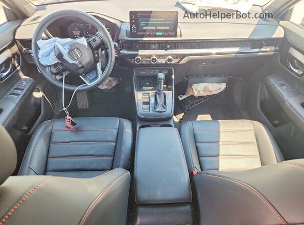 7FARS6H91SE015087 2025 HONDA CR-V White Dashboard view