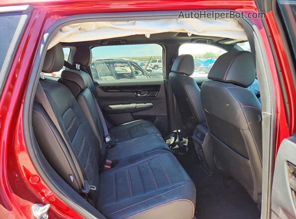 7FARS6H91SE022850 2025 HONDA CR-V Burgundy Widok tylnych siedzeń