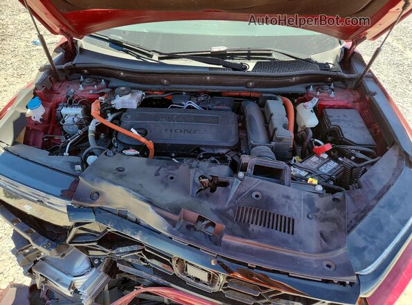 7FARS6H91SE022850 2025 HONDA CR-V Burgundy Widok wnętrza z tyłu