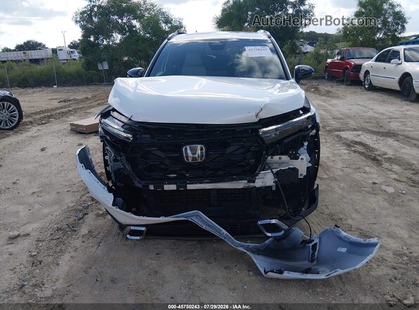 7FARS6H91SE045786 2025 HONDA CR-V White Widok zestawu wskaźników