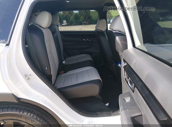7FARS6H91SE045786 2025 HONDA CR-V White Widok naklejki z numerem VIN