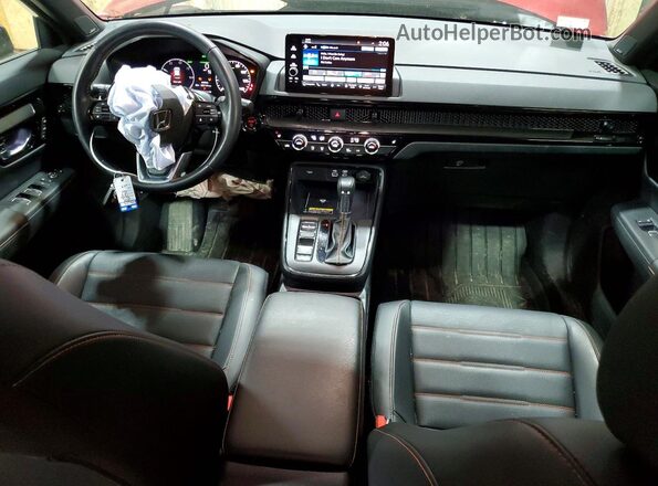 7FARS6H91SE046369 2025 HONDA CR-V Red Вид панелі приладів