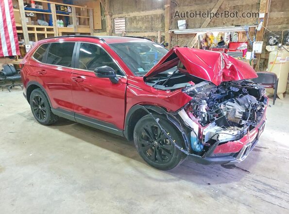 7FARS6H91SE046369 2025 HONDA CR-V Red Передня права чверть