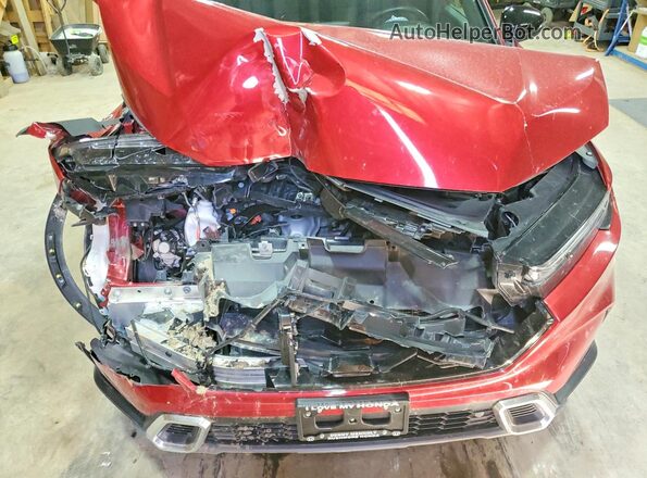 7FARS6H91SE046369 2025 HONDA CR-V Red Вид підкапотного простору