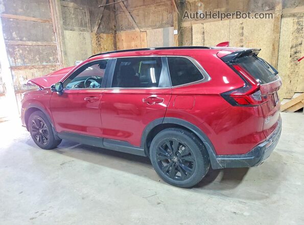 7FARS6H91SE046369 2025 HONDA CR-V Red Задня ліва чверть