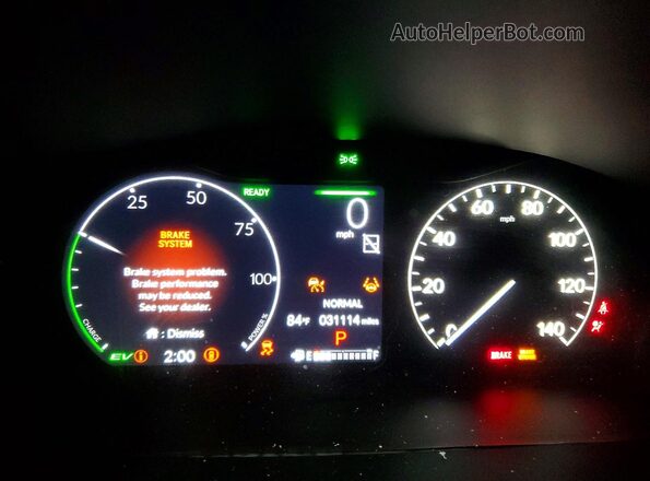 7FARS6H91SE046369 2025 HONDA CR-V Red Вид щитка приладів