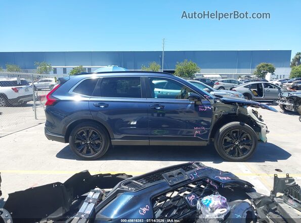 7FARS6H91SE072731 2025 HONDA CR-V Blue Սալոնի 360 աստիճան տեսք