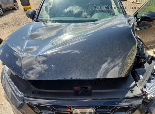7FARS6H91SE105873 2025 HONDA CR-V Black Widok komory silnika