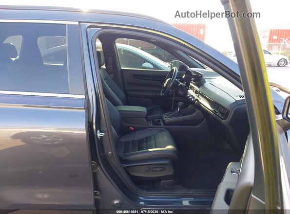 7FARS6H92PE021200 2023 HONDA CR-V Серый Вид салона спереди