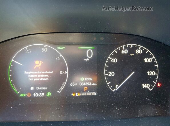 7FARS6H92RE013195 2024 HONDA CR-V White Вид щитка приладів