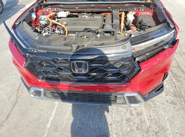 7FARS6H93SE056420 2025 HONDA CR-V Red Engine compartment view