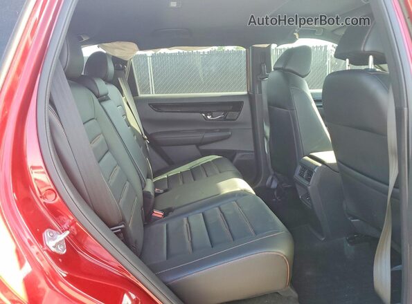 7FARS6H93SE056420 2025 HONDA CR-V Red Rear interior view